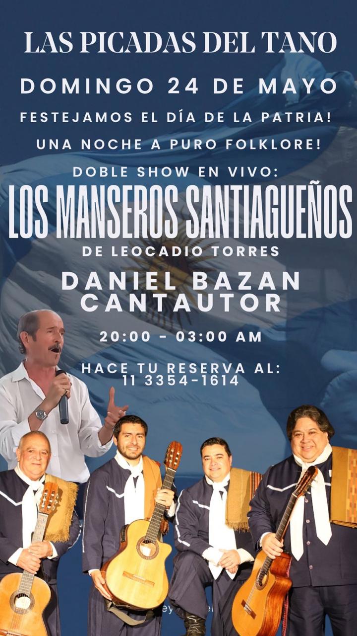Los manseros santiagueños / Daniel Bazan - 24 de mayo