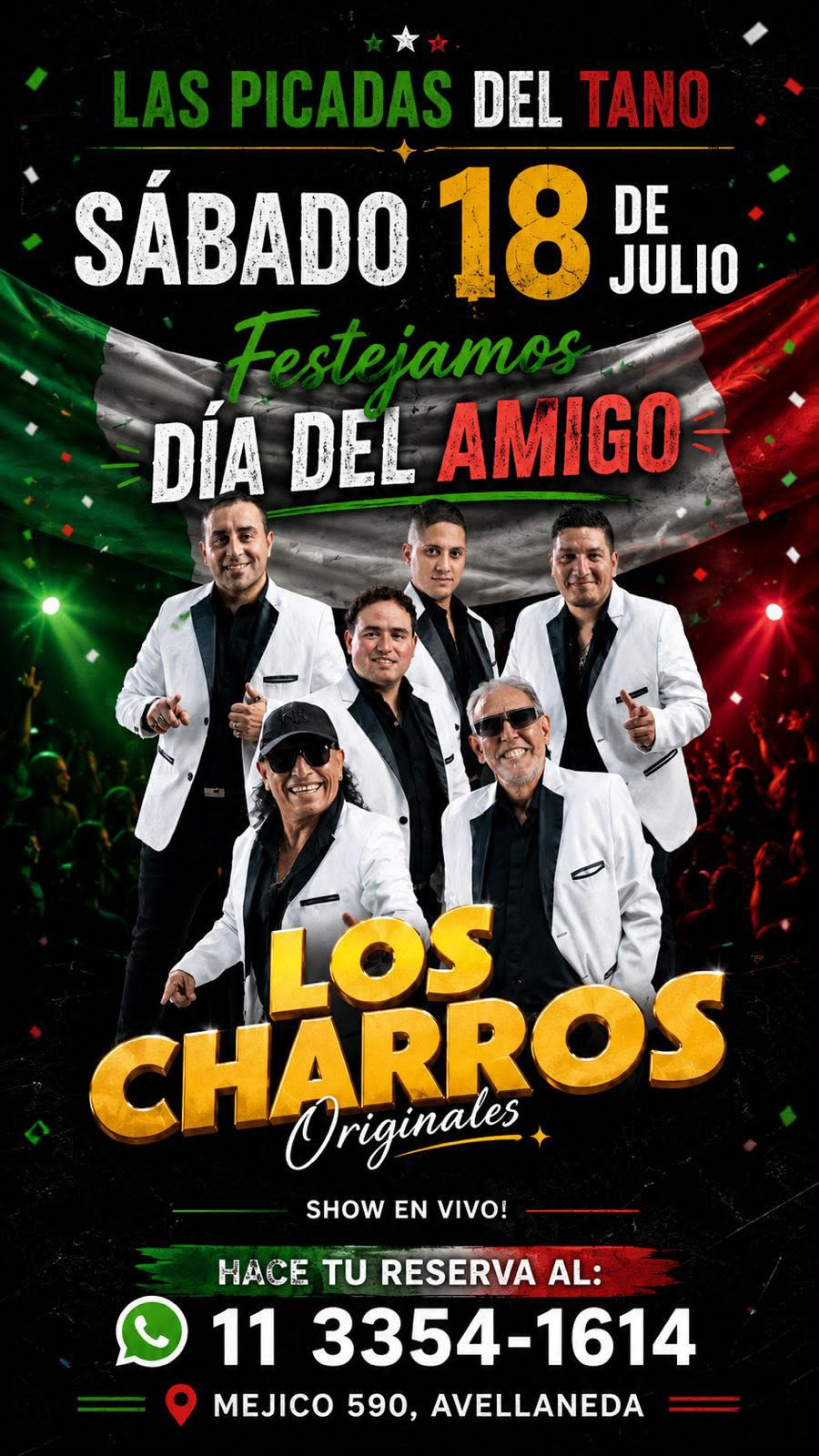 Los charros 18 de Julio