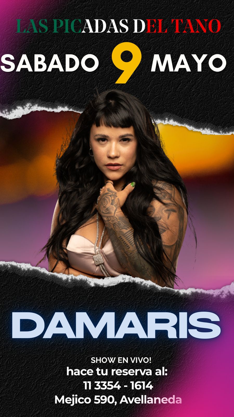 Damaris 9 de mayo