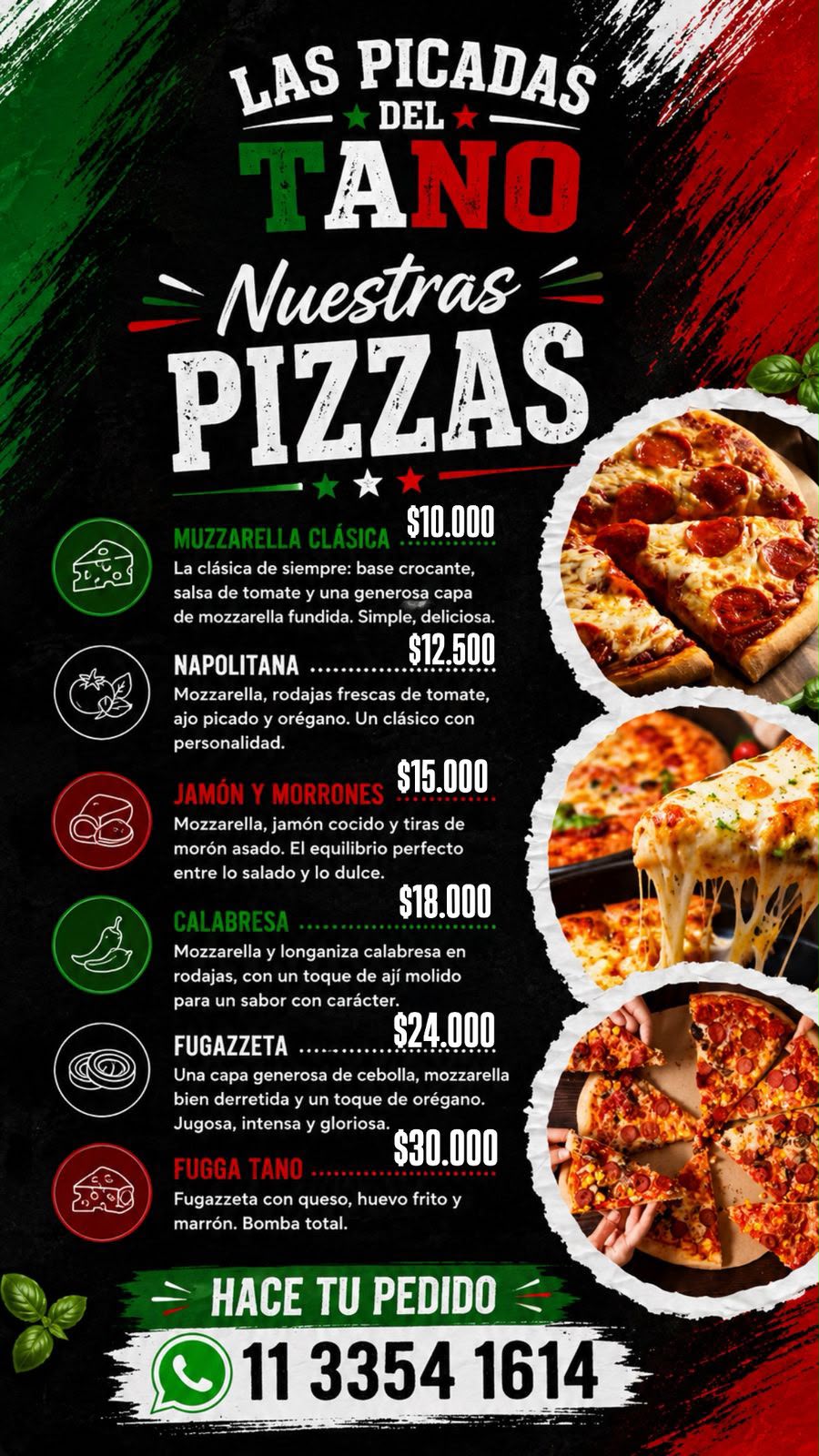 Pizzas